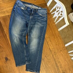 Banana Republic Ankle Jeans in Faded Blue